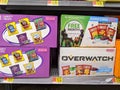 Player's Pack of Cheez-it wih Free month of Xbox Game Pass and Overwatch Loot Boost and Cookie Variety Treats on shelf