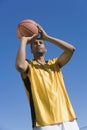 Player About To Throw Ball Royalty Free Stock Photo