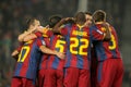 Players group of FC Barcelona