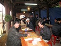 Players play Chinese chess in traditional festival