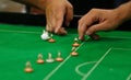 Table soccer world championship game detail Royalty Free Stock Photo