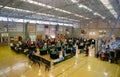 Wide view during the Table soccer world championship game detail Royalty Free Stock Photo