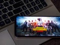 Playerunknown`s Battlegrounds on your smartphone display.