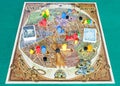 Playfield of Discworld: Ankh-Morpork board game Royalty Free Stock Photo