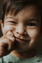 Playful boy making playful face Royalty Free Stock Photo