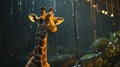 Playful Caricatures: A Giraffe In The Rain - Unreal Engine 5