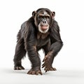 Playful And Dynamic 8k Resolution Photo Of A Chimpanzee