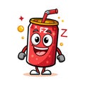 Playful Fizz the Fizzy Soda Can Character