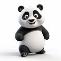 Playful Pixar Panda: Photorealistic 3d Animation With Strong Facial Expressions