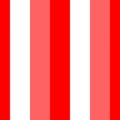 Playful striped red white seamless pattern