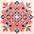 Playfully Ornate Tile Design With Monochromatic Symmetry And Kinetic Elements