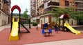 Playground area in cityspace