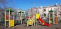 Playground built in the spring