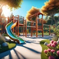 Playground, AI-Generatet