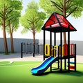 Playground, AI-Generatet