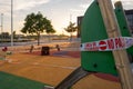 Playground closed by COVID19 measurements