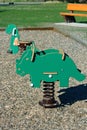 Playground dinos Royalty Free Stock Photo