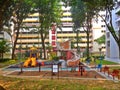 Playground and exercise corner