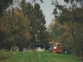 Playground in the forest