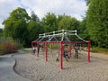 Playground in Frederiksberg Gardens Royalty Free Stock Photo