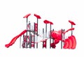 Playground fun set for kids isolated Royalty Free Stock Photo
