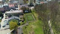 Playground High School Sanok Liceum Aerial View Poland