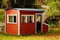 Playground house, Telemark, Norway Royalty Free Stock Photo