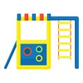 Playground icon cartoon vector. Park outdoor Royalty Free Stock Photo