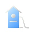 Playground location flat gradient two-color ui icon