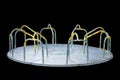 Playground merry go around Royalty Free Stock Photo