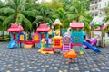 Playground outdoor children space colorful