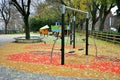 Playground in a park Royalty Free Stock Photo
