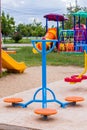 Playground in Park Royalty Free Stock Photo