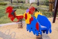 Playground at the park : spring toy