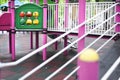 Playground perspective Royalty Free Stock Photo