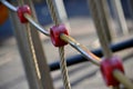 Playground safety Climbing ropes Royalty Free Stock Photo