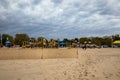 Playground at Silver Beach County Park at St. Joseph Michigan