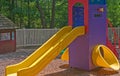 Playground slide Royalty Free Stock Photo