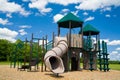 Playground in a Sunny Day