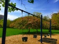 Playground Swings Royalty Free Stock Photo