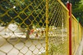 Playground Wired Fence Royalty Free Stock Photo