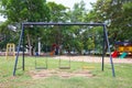 Playgrounds in garden