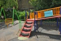 Playgrounds in London are closed due to the Covid 19 emergency government guidelines to prevent the spread of the disease