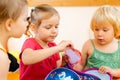 Playgroup of children in Kindergarten