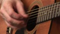 Playing Accoustic Guitar