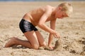 Playing on the beach 7 Royalty Free Stock Photo