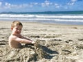 Playing at Imperial beach San Diego