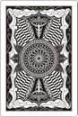 Playing card 60x90 mm back side