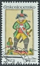 Playing card - Jack of Clubs (18th-century)