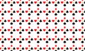 Playing card suit vector background. Playing card wallpaper. Vector seamless Royalty Free Stock Photo